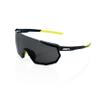 100% Racetrap 3.0 Sport Performance Sunglasses - Sport and Cycling Eyewear (Gloss Black - Smoke Lens) view 1