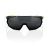 100% Racetrap 3.0 Sport Performance Sunglasses - Sport and Cycling Eyewear (Gloss Black - Smoke Lens) view 3