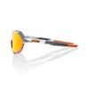 100% S2 Sport Performance Cycling Sunglasses (Soft Tact GREY CAMO - HiPER Red Multilayer Mirror Lens) view 3