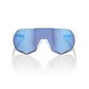100% S2 Sport Performance Cycling Sunglasses (Matte White - HiPER Blue Multilayer Mirror Lens) view 2