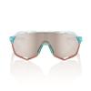 100% S2 Sport Performance Cycling Sunglasses (Polished Translucent Mint - HiPER Silver Mirror Lens) view 2