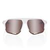100% Norvik Winter Sport Performance Sunglasses (Soft Tact White - HiPER Silver Mirror Lens) view 2