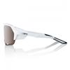 100% Norvik Winter Sport Performance Sunglasses (Soft Tact White - HiPER Silver Mirror Lens) view 3