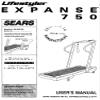 Icon Health & Fitness, Inc. Owner Manual 127953 Works W Life Styler Expanse 750-831.297492 Treadmill view 1