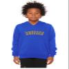 Daxton Youth Unisex Pullover Cities States Hoodie Mid-Weight Fleece Sweater - Buffalo Royal Gold, XS view 2