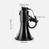 SYQOIU Megaphone Portable USB Megaphone Speaker Siren Bullhorn 50W High Power Voice Amplifier, Adjustable Volume Loudspeaker Multifunction Bullhorn Bullhorn view 4