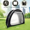 Bike Cover Storage Heavy Duty Storage Tent Outdoor Portable Bicycle Tent PU4000 Waterproof Cloth Durable 210D Oxford Fabric,Protect Against Wind, Rain, Snow, Dust W/Travel Bag (Black) view 2