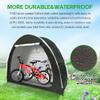 Bike Cover Storage Heavy Duty Storage Tent Outdoor Portable Bicycle Tent PU4000 Waterproof Cloth Durable 210D Oxford Fabric,Protect Against Wind, Rain, Snow, Dust W/Travel Bag (Black) view 4