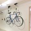 Bike Lift Ceiling Hoist For Bicycle Hangers for Garage Storage Overhead Wall Mount Rack Bike Hooks Hanging Pulley System Bicycle view 3