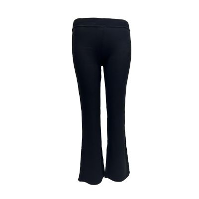 TAIKMD Boys Yoga Bootcut Pants Dance Bottoms Sweatpants Jazz Latin Ballroom Salsa Tango Long Bootleg Trousers Dancewear (Black, 10)