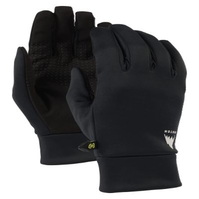 Burton Men's Touch-N-Go Glove Liners, True Black, S
