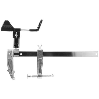 BESPORTBLE Fishing Pole Rack Fishing Pole Holder for Boat: 360 Degree Adjustable Rod Racks Folding Holder with 30cm Large Clamp Opening for Canoe Kayak Marine Rod Holders