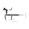 BESPORTBLE Fishing Pole Rack Fishing Pole Holder for Boat: 360 Degree Adjustable Rod Racks Folding Holder with 30cm Large Clamp Opening for Canoe Kayak Marine Rod Holders view 3
