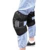 1 Pair Winter Cycling Knee Pads Fleece Lined Knee Warmers Cold-Proof Skiing Knee Wraps Adjustable Outdoor Knee Braces Unisex Waterproof Thickened Knee Warmers for Extreme Cold view 2