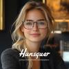 hunsquer Blue Light Glasses for Woman/Men Computer Blue Light Glasses view 3