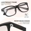 hunsquer Blue Light Glasses for Woman/Men Computer Blue Light Glasses view 4