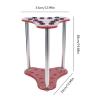 DNYSYSJ Billiards Cue Rack, Billiard Stick Rack Stand Floor Stand Wooden Pool Stick Holder Cue Stick Organizers, Billiard Table (type 2) view 3