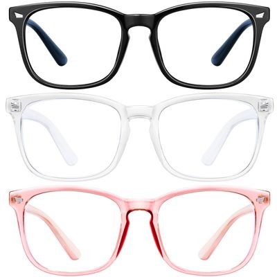 hunsquer Blue Light Glasses for Woman/Men Computer Blue Light Glasses