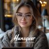 hunsquer Blue Light Glasses for Woman/Men Computer Blue Light Glasses view 3