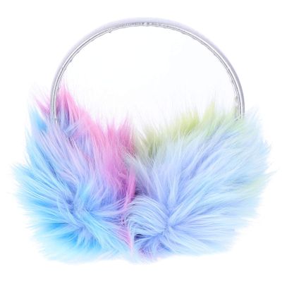 Abaodam Women Ear Winter Warm Fluffy Earmuffs Girls Faux Fur Ear Warmer Plush Colorful