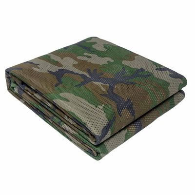 WINWAY Camo Netting Burlap Cradle Mesh Fabric - 75D Camouflage Netting for Hunting Blinds, Camping Military Tree Stands, Ground Cover,Decoration