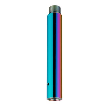 PRIOR FITNESS 250mm/9.84" Pole Extension for Pole Dancing Colorful Adjustable Pole for 45mm Dance Pole Stainless Steel Tube to Connect Dancing Pole Adjust Height Equipment (Coloful-250mm)