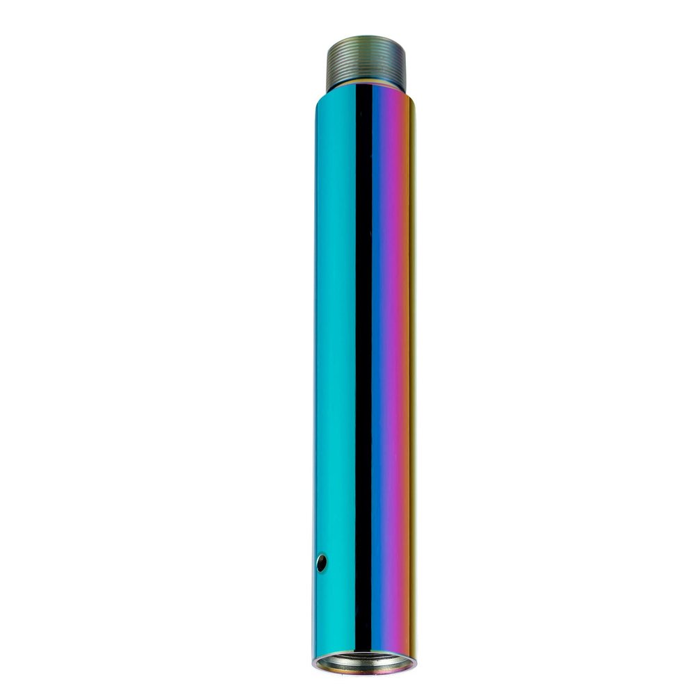 PRIOR FITNESS 250mm/9.84" Pole Extension for Pole Dancing Colorful Adjustable Pole for 45mm Dance Pole Stainless Steel Tube to Connect Dancing Pole Adjust Height Equipment (Coloful-250mm)