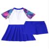 HULIJA Girls 2 Piece Swimsuit Rashguard Short Sleeve Swimdress with Bottoms Quick-Dry Bathing Suit Navy 6 Years view 4