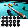 Niiyen 18pcs Pool Table Marker Dots, Billiards Locator,Table Ball Point Sticker,Billiards Point Sticker Table Ball Position Locator Accessories for Pool Snooker Pyramid 35MM view 2