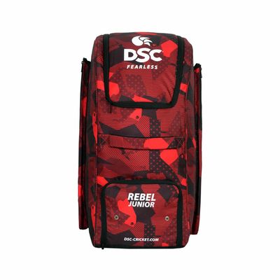 DSC Rebel Junior Duffle Kit Bag, Red Black 29 x 13 x 13 inches