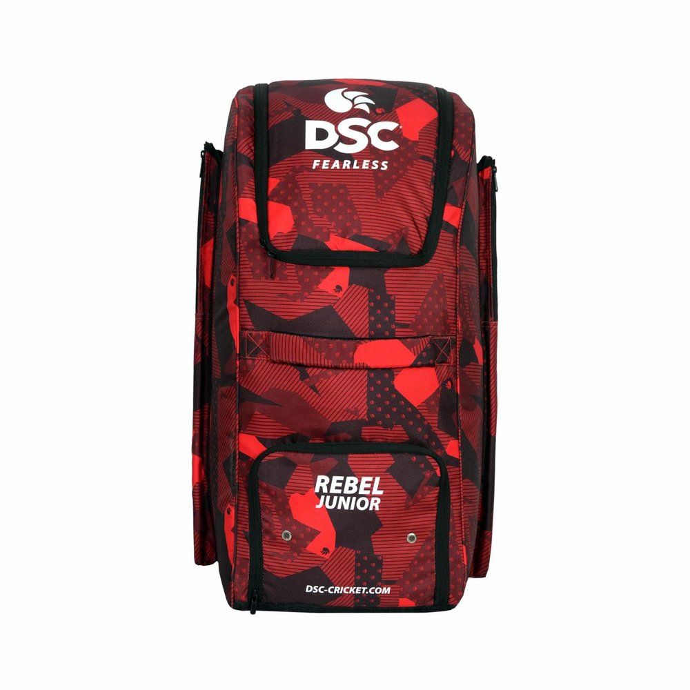 DSC Rebel Junior Duffle Kit Bag, Red Black 29 x 13 x 13 inches