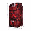 DSC Rebel Junior Duffle Kit Bag, Red Black 29 x 13 x 13 inches view 2