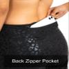 Soothfeel Women's Joggers with Zipper Pockets High Waisted Athletic Workout Yoga Pants Joggers for Women Black Leopard view 3