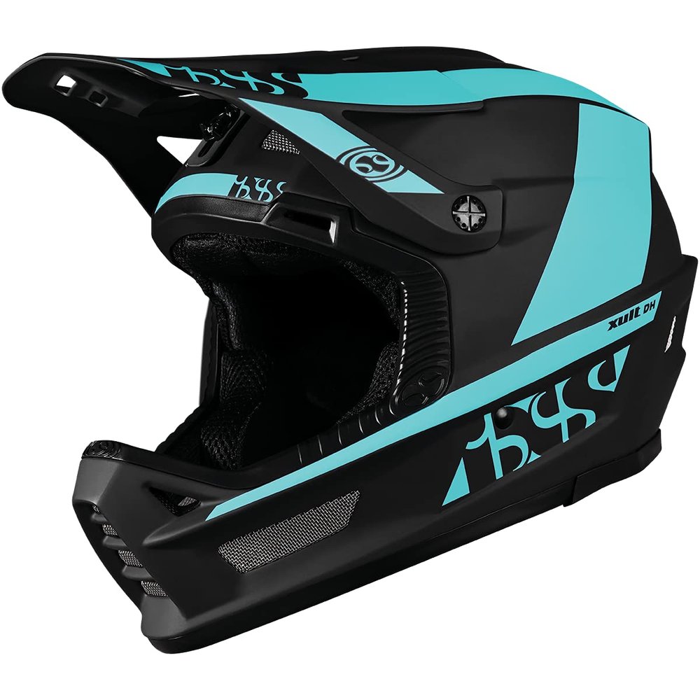 iXS Helmet Xult DH Lagoon-Black (53-56cm)