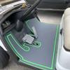 APEX Golf Cart Floor Mats | Yamaha Models- Drive 1, Adventurer (2007-2016), G29 (Diamond, Beige/Blue) view 1