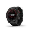 Garmin Fenix 7X Solar-Powered Waterproof 1.4-Inch Display Multisport GPS Watch with Built-in LED Flashlight and Bluetooth (Slate Gray with Black Band) view 1
