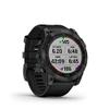 Garmin Fenix 7X Solar-Powered Waterproof 1.4-Inch Display Multisport GPS Watch with Built-in LED Flashlight and Bluetooth (Slate Gray with Black Band) view 3