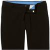 IZOD boys Bi-stretch Flat Front Dress Pants, Black Twill, 20 Husky view 3