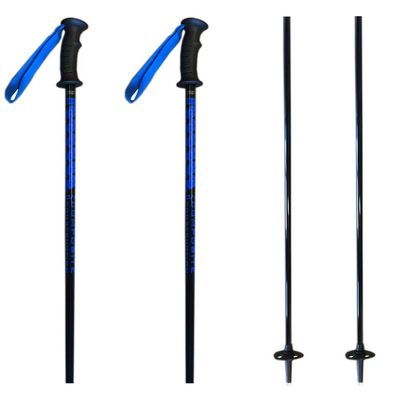Symbolic K2 Composite Power Ski Poles Ski Skiing Pole with Tab Grip (38" or 95cm, Blue-Black)