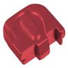 NDZ Performance Slide Cover Back Plate for Glock 43 43X 48, 9mm, Laser Engraved Anodized Aluminum in Red, Made in The USA - Airborne Jump Wings view 3