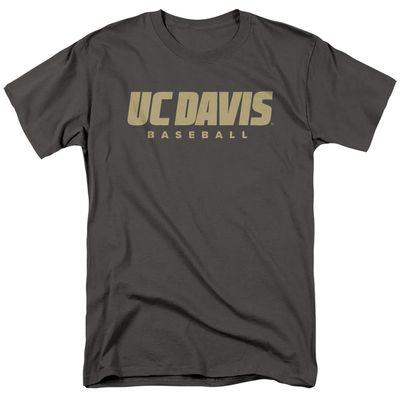 University of California Davis Official Baseball Unisex Adult T Shirt,Charcoal, 5X-Large