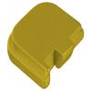 NDZ Performance Slide Cover Back Plate for Glock 43 43X 48, 9mm, Laser Engraved Anodized Aluminum in Gold, Made in The USA - Fire Department Emblem view 3