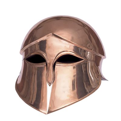Corinthian 18 Gauge brass helmet for cosplay reenactment roleplay Fully Wearable