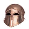 Corinthian 18 Gauge brass helmet for cosplay reenactment roleplay Fully Wearable view 1