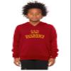 Daxton Youth Unisex Pullover Cities State Hoodie Mid-Weight Fleece Sweater - San Francisco Red Gold, L view 2