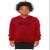 Daxton Youth Unisex Pullover Cities State Hoodie Mid-Weight Fleece Sweater - Miami Red Black, M view 2