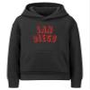 Daxton Youth Unisex Pullover Cities State Hoodie Mid-Weight Fleece Sweater - San Diego Black Red, XL view 1