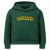 Daxton Youth Unisex Pullover Cities State Hoodie Mid-Weight Fleece Sweater - Oakland Hunter Gold, XS view 1
