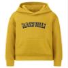 Daxton Youth Unisex Pullover Cities State Hoodie Mid-Weight Fleece Sweater - Nashville Gold Navy, L view 1