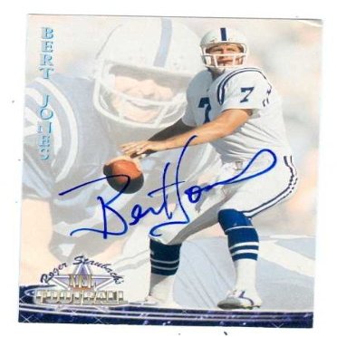 Sports Memorabilia Autograph Warehouse 582872 Baltimore Colts Bert Jones Autographed Football Card - 1994 Staubach No.5
